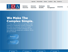 Tablet Screenshot of ioausa.com